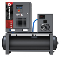 Спиральный компрессор Dalgakiran DS 11-10 (2х5,5)