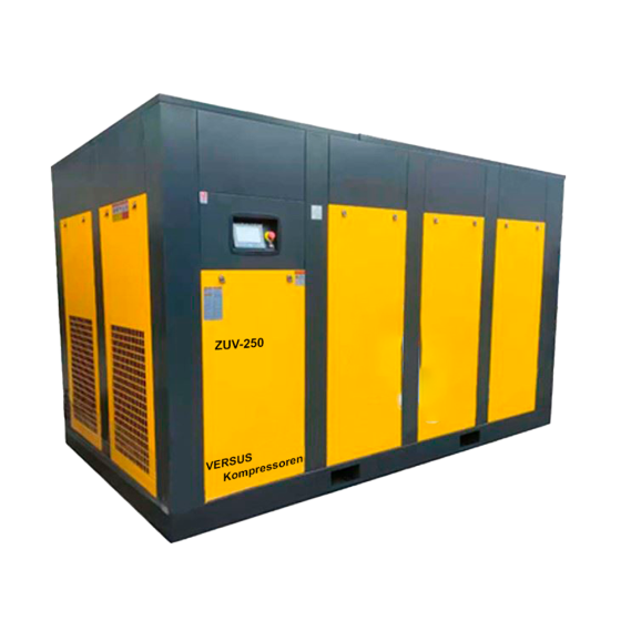 Винтовой компрессор ZUV – 250 10 бар прямой привод IP 54 D