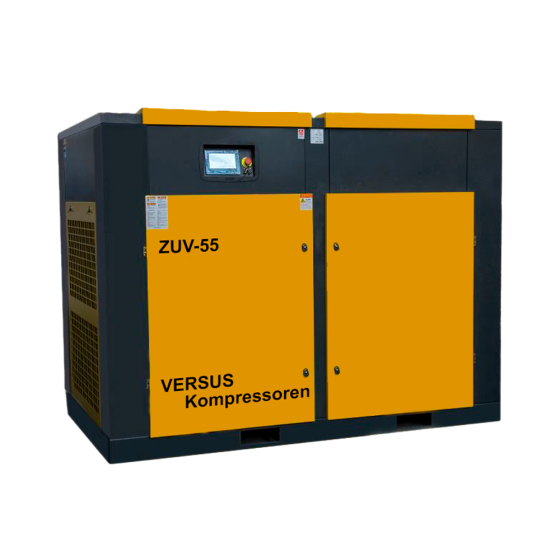 Винтовой компрессор ZUV – 55 8 бар прямой привод IP 23 F