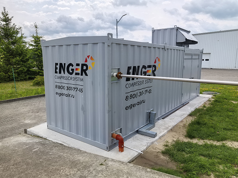 Модульная компрессорная станция для ООО "АМЕКО - КАЛИНИНГРАД"