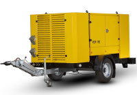 Винтовой компрессор Atmos PDP 190-14 (на шасси, фикс. высота, с тормозами)