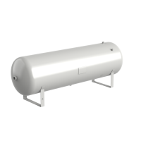 Ресивер горизонтальный DNT Р 250-40-Г (цинкование Гальванолом)