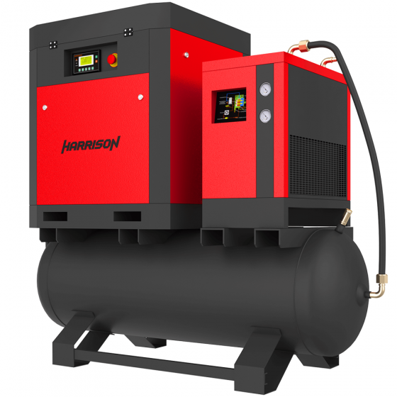 Винтовой компрессор с ременным приводом Harrison HRS-94650-16TD5 - 16 бар (IP54)