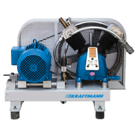 Компрессор поршневой дожимной (бустер) KRAFTMANN 3-42-74 (1190 л мин)