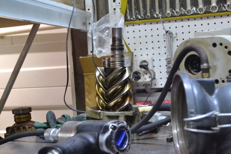 сервис по ремонту винтовых блоков