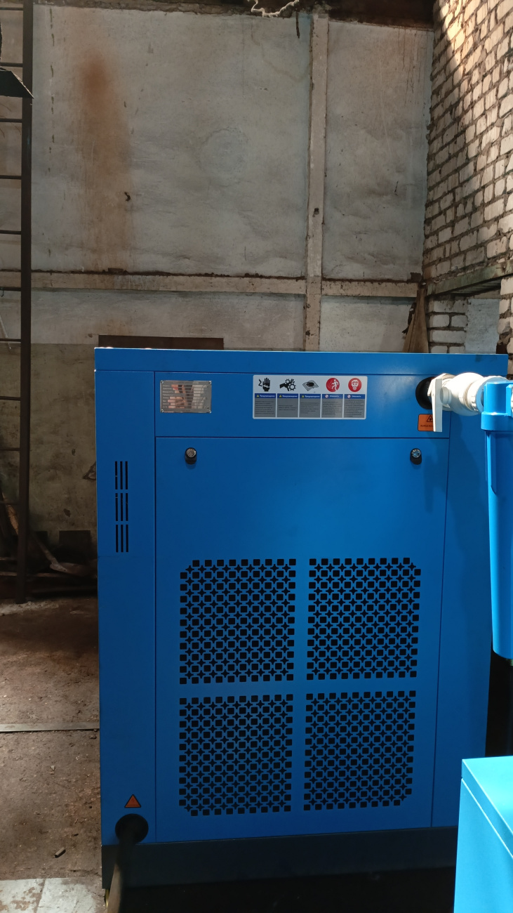 Проект - Винтовой компрессор Ремеза ВК100-8 для ООО ВЗСМ